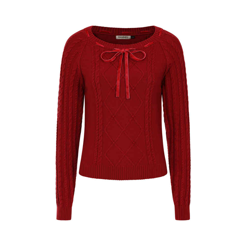 Banned - Mona Jumper - Red